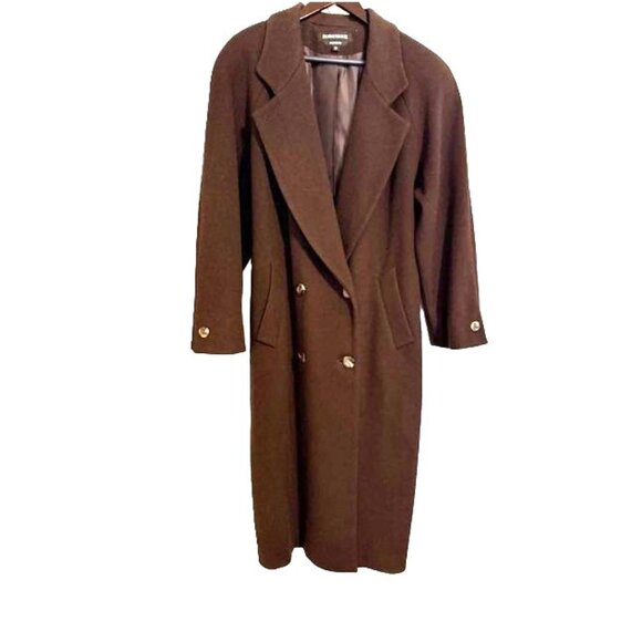 Vintage Donnybrook 100% Wool Double Breasted Overcoat Size 12 - Picture 1 of 4